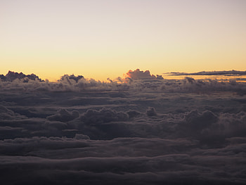 Nature, Sky, Twilight, Clouds, Dusk, Atmosphere HD wallpaper