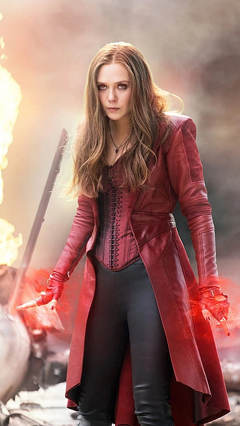 Scarlet Witch, Marvel, Scarlet Witch Marvel HD phone wallpaper