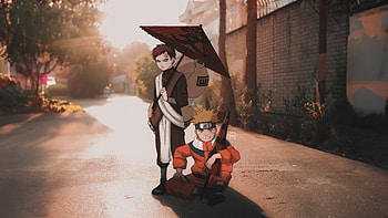 Naruto And Gaara, gaara, naruto, anime, artist, artwork, digital-art HD wallpaper