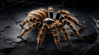Stunning Tarantula in Ultra, tarantula, spider, Wildlife, black HD wallpaper