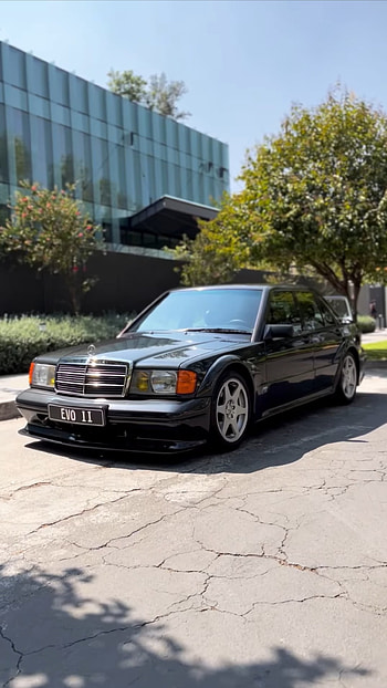 Mercedes Evo, fast, car HD phone wallpaper