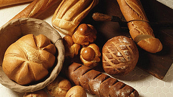 Wide bread panorama, Wholesome ingredients, Crispy exterior, Soft center HD wallpaper
