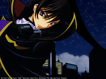 Zero, night, anime, boy, city HD wallpaper