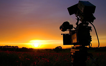 Video camera , Posted by Christopher Peltier, Cinematography equipment, Camera backgrounds HD wallpaper