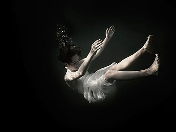 Underwater-Girl, cool, underwater, girl, graphy HD wallpaper