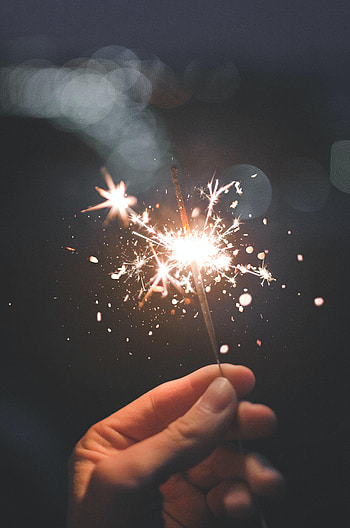 Glare, Shine, Light, Hand, Sparks, Miscellanea, Miscellaneous, Sparkler HD phone wallpaper