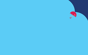 Sky, Vector, Paper, Umbrella HD wallpaper