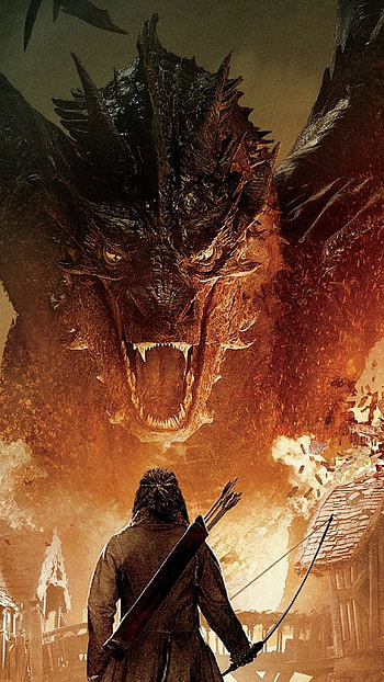 Smaug, Hobbit , Backgrounds HD phone wallpaper