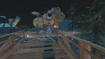 Outer Wilds, Space exploration, Time-loop mystery, Planet hopping HD wallpaper