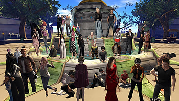 Virtual world, Endless possibilities, Second Life experience, Boundless creativity HD wallpaper