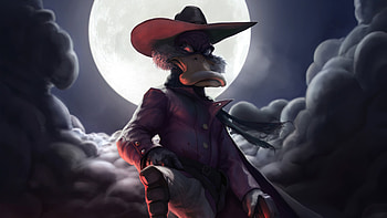 Darkwing Duck, Duck, animated series, art HD wallpaper
