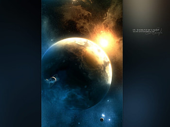 IN DARKNESS THERE IS LIGHT, darkness, light HD wallpaper