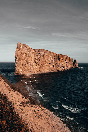 Nature, Sea, Rocks, Coast, Slope, Surf HD phone wallpaper