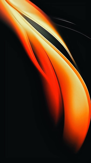 fdsfdsfdsf, feather, new, neon, black, pattern, abstract, , orange, amoled, samsung, modern, galaxy, lines HD phone wallpaper