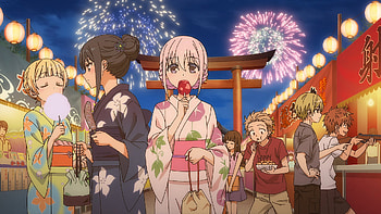 Fireworks Festival: Inexpressive Kashiwada & Expressive Oota — Anime, Anime, Inexpressive Kashiwada and Expressive Oota HD wallpaper