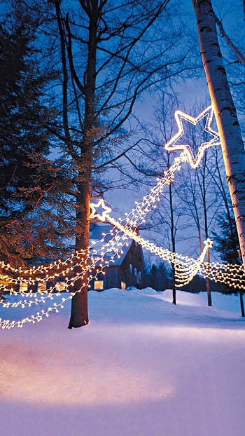 Christmas Lightings, Xmas HD phone wallpaper