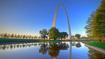 Gateway Arch, National park, Bing , Natural beauty HD wallpaper