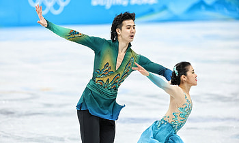 Wang Shiyue and Liu Xinyu, Ice Dancing HD wallpaper