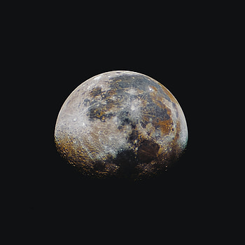Universe, Planet, Craters HD phone wallpaper