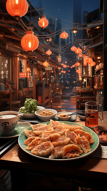 Dumpling Delight - Asian Cuisine Night HD phone wallpaper