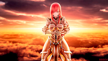 Erza Scarlet Backgrounds. HD wallpaper