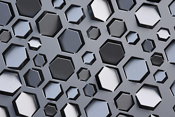 Texture, Textures, Surface, Grey, Metal, Metallic, Hexagons, Honeycomb HD wallpaper