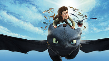 Riders of Berk: Toothless & Hiccup — HD wallpaper