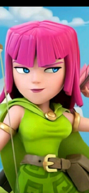 Clash royale, clash_royale, games, girls HD phone wallpaper