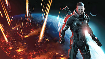 Commander Shepard in Mass Effect 3, mass effect, mass effect 3, captain, adventure, action, video game, commander, , shepard HD wallpaper