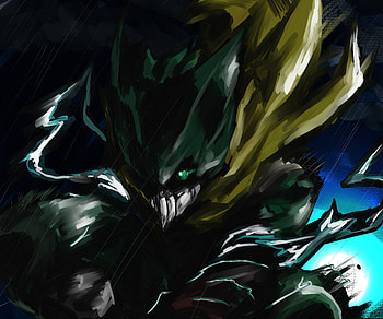 Dark Deku, Dark Deku, Anime, My Hero Academia HD wallpaper