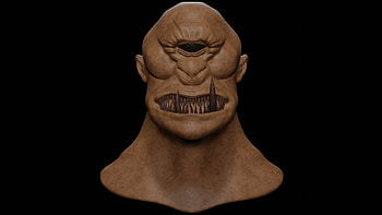 Cyclop, Artistic representation, Unique design, Artwork HD wallpaper