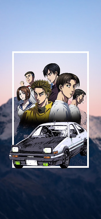 Initial D Main Characters, Anime HD phone wallpaper