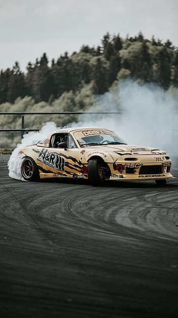 Mazda MX-5 NA, Drifting HD phone wallpaper