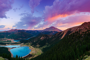 Almagre Mountain, Colorado HD wallpaper