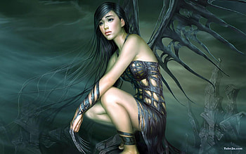 Fantasy and 3D Girl, girl, 3d HD wallpaper