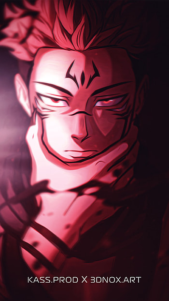 Sukuna, edit, anime HD phone wallpaper