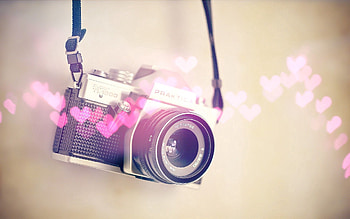 Hearts, Miscellanea, Miscellaneous, Blur, Smooth, Camera HD wallpaper
