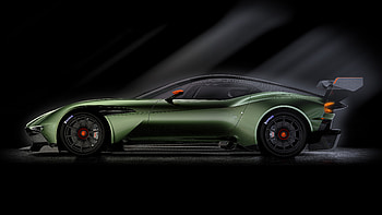 2018, Aston Martin Vulcan, side view HD wallpaper