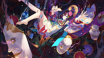 Menreiki (Onmyouji), Onmyoji, Anime HD wallpaper