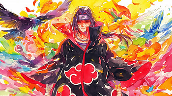 Itachi Uchiha Akatsuki, Anime, Naruto, Itachi Uchiha, Akatsuki (Naruto) HD wallpaper
