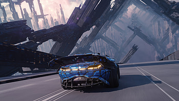 Super Cyber Tron Car , scifi, cyberpunk, artist, artwork, digital-art, artstation HD wallpaper