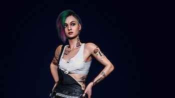 Judy Alvarez Cyberpunk 2077 HD wallpaper