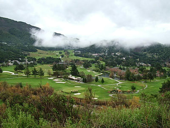 Mid Valley, CA, clouds, field, valley, mountain HD wallpaper