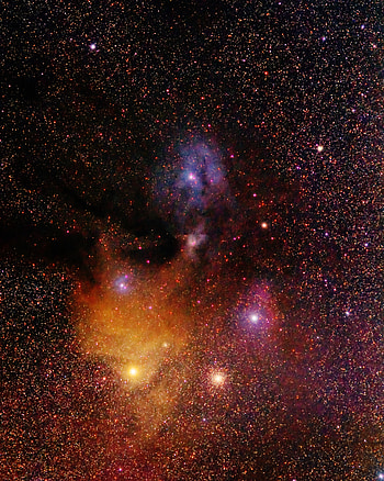 Universe, Stars, Nebula, Galaxy, Glow HD phone wallpaper