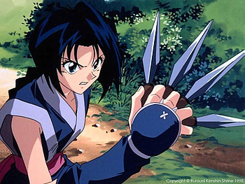 Rurouni Kenshin Girl, girl, kenshin, anime, rurouni HD wallpaper