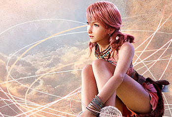 Beautiful, girl, sky, red HD wallpaper