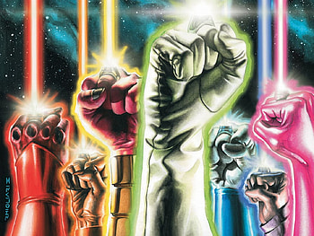 Lanterns Corps, DC Comics, Superheroes, Comics, Green Lanterns Corps HD wallpaper
