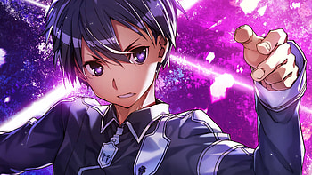 Kirito , backgrounds, Anime hero, Sword Art Online HD wallpaper