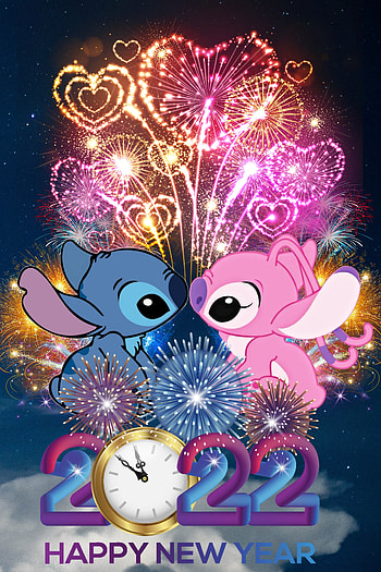 Stitch and Angel, love HD phone wallpaper
