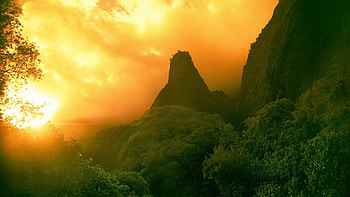 Landscape, Mountains HD wallpaper